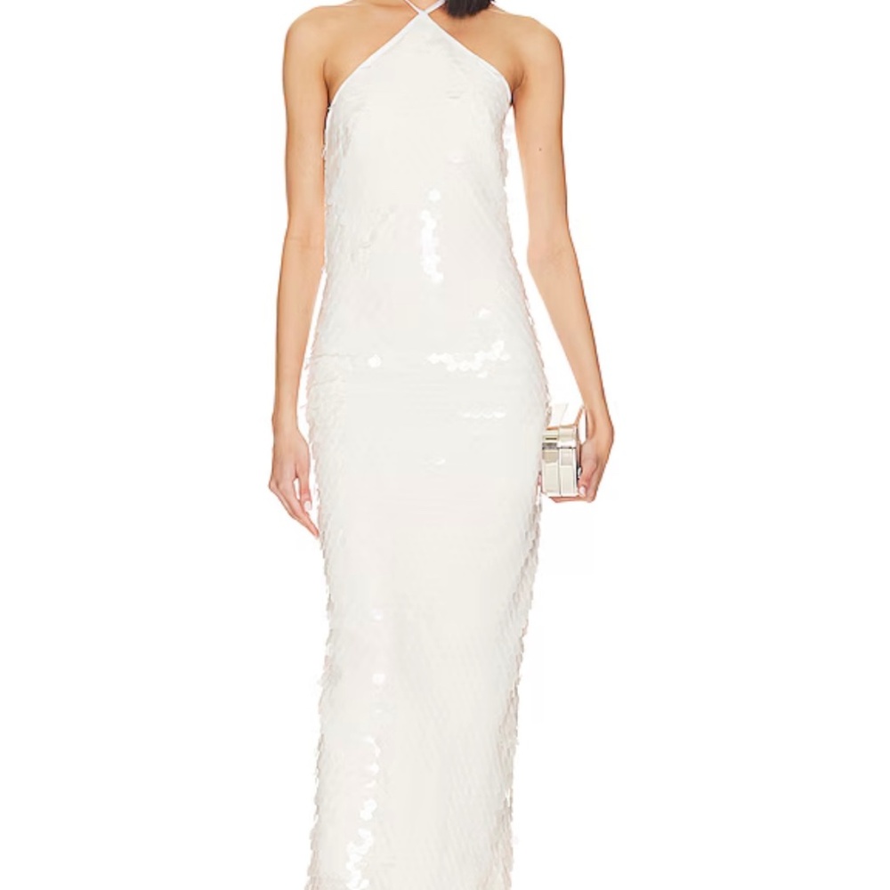 White Sequin dress by The New Arrivals by Ilkyaz Ozel